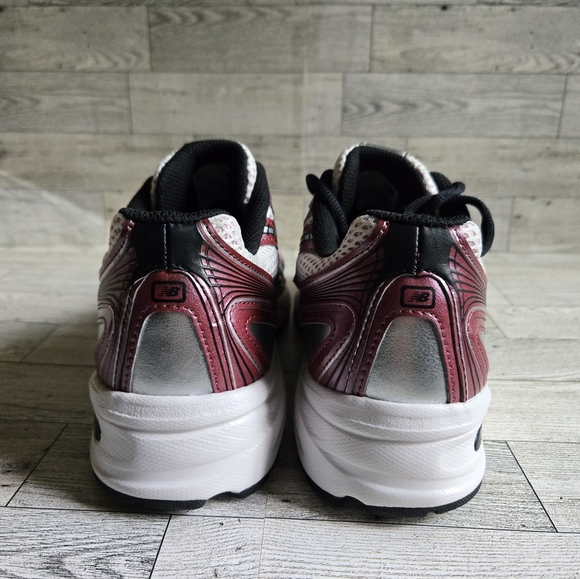 New Balance 740 Women's Burgundy Pink Taffy Sneakers - Picture 3 of 8